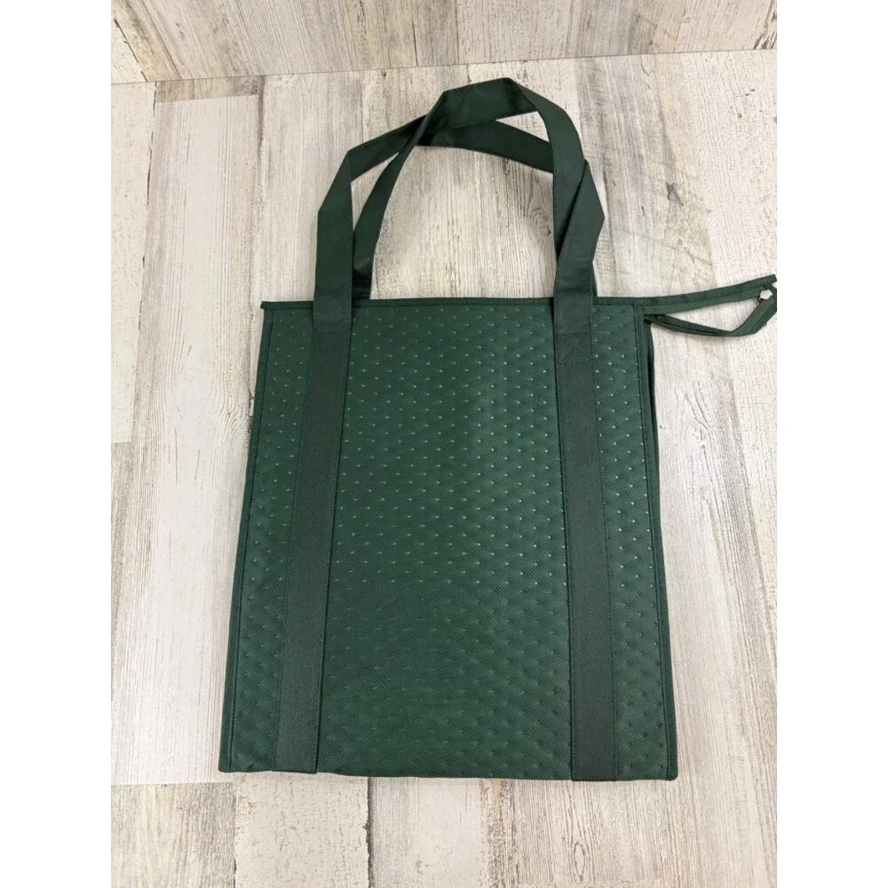 HANDLE WITH KALE Fresh Harvest Grocery Insulated Cooler Bag Produce Farm NEW